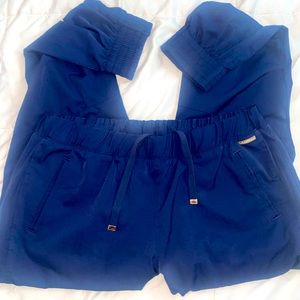 Navy Blue Scrub Joggers Size M